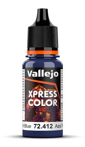 VALLEJO XPRESS COLOR 412-18ML: AZUL TORMENTA