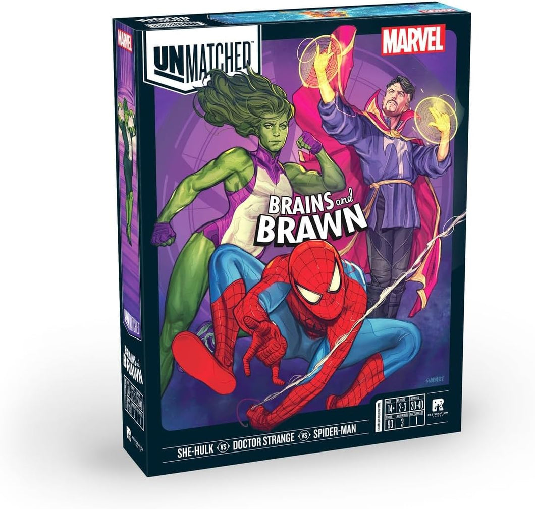 Unmatched: Marvel Brains and Brawn (Inglés)