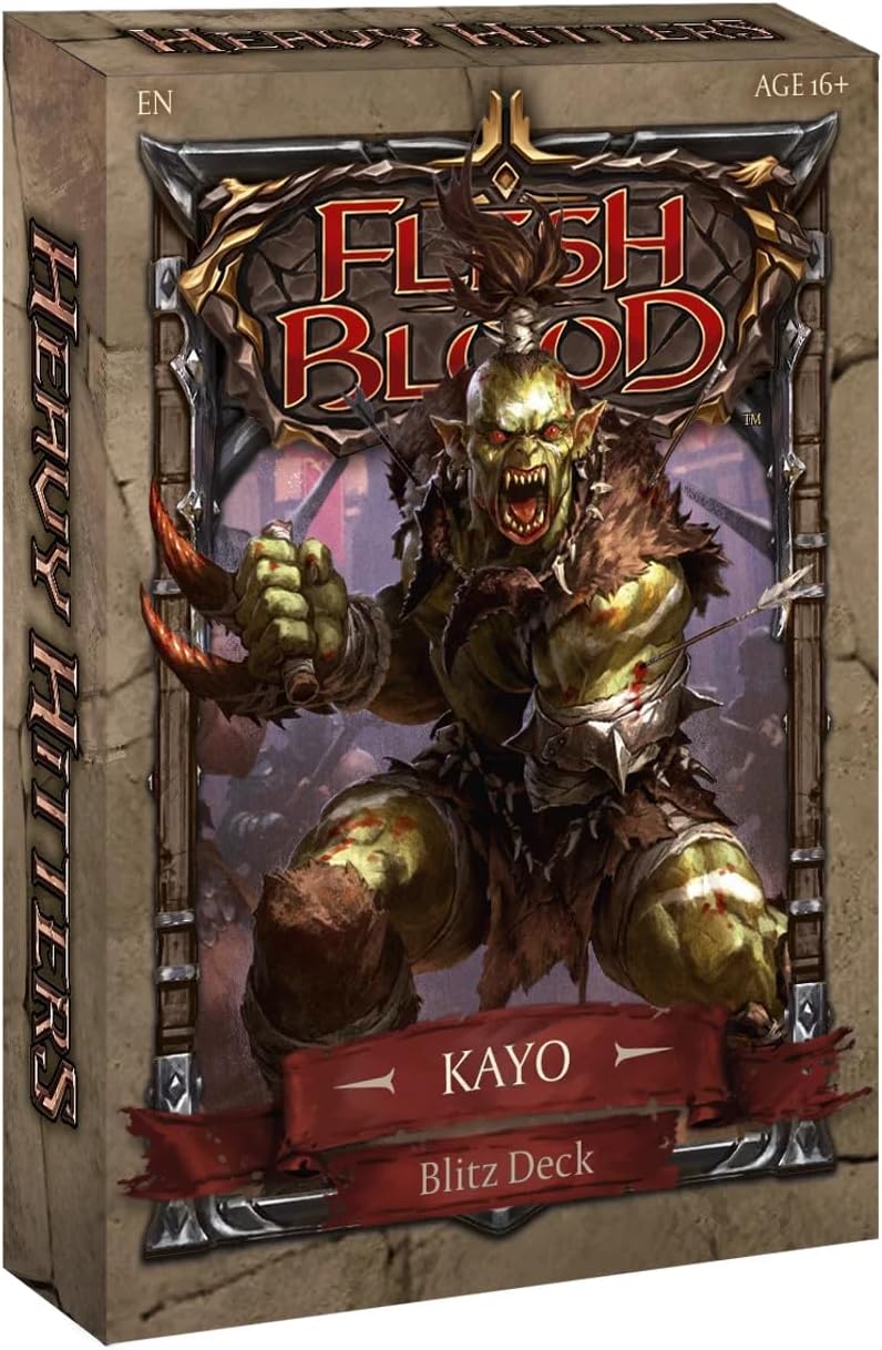 Flesh and Blood TCG: Heavy Hitters Blitz Deck – Flexogames