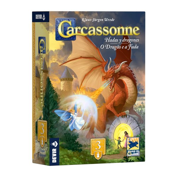 Carcassonne Exp. 3  - Hadas y Dragones
