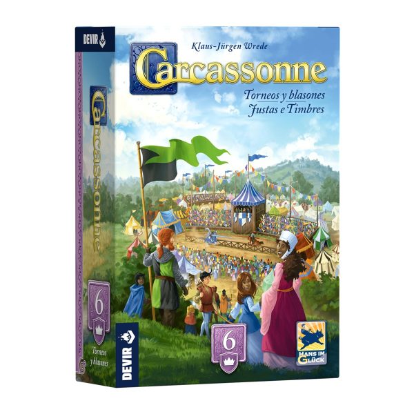Carcassonne Exp. 6  - Torneos y Blasones