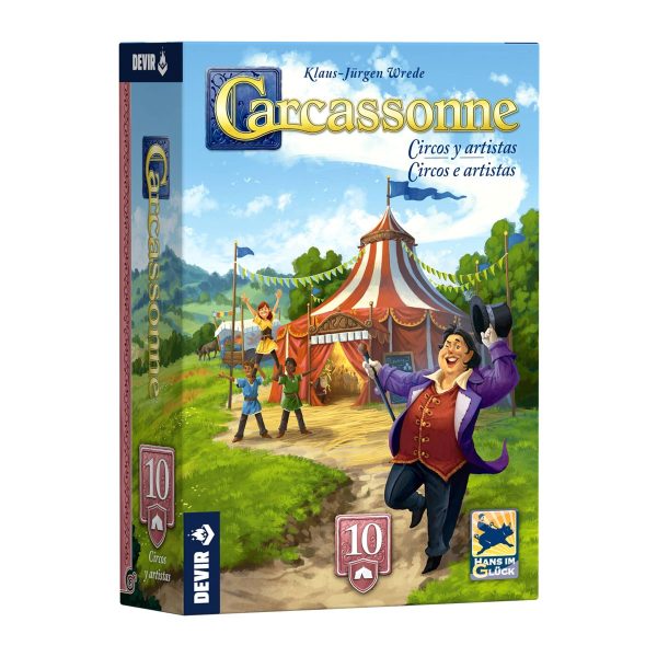 Carcassonne Exp. 10  - Circos y Artistas