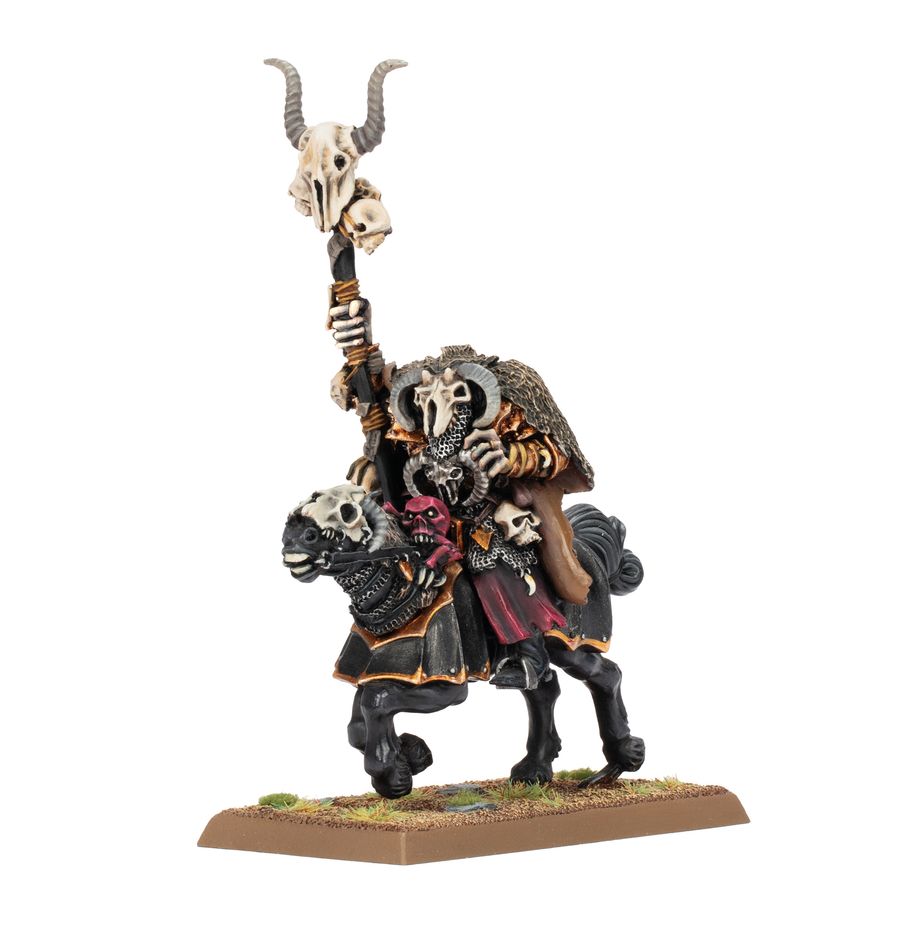 WARRIORS OF CHAOS: Sorcerer of Chaos on Chaos Steed