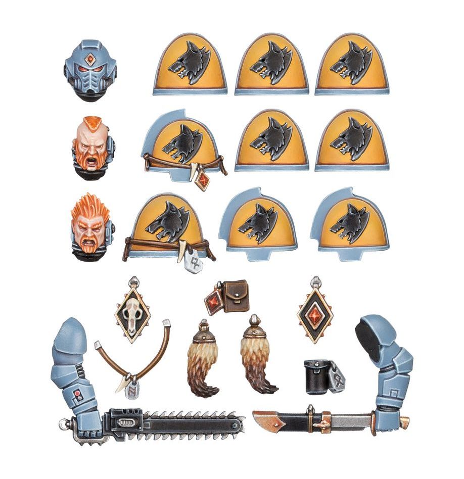 SPACE WOLVES: PRIMARIS UPGRADES