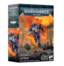 Cargar imagen en el visor de la galería, SPACE MARINES: CAPTAIN W/JUMP PACK &amp; RELIC SHIELD
