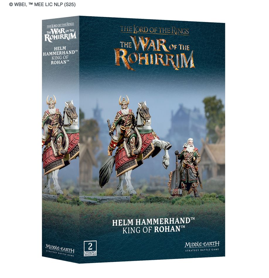 MESBG: HELM HAMMERHAND KING OF ROHAN