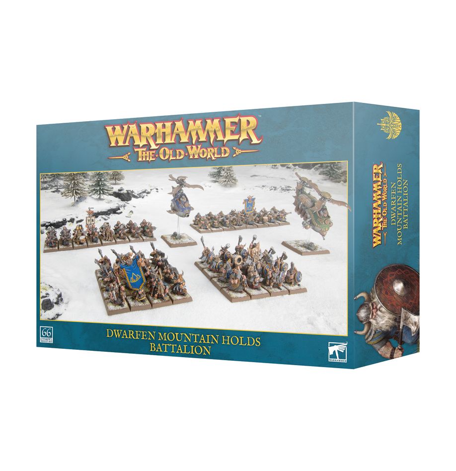 OLD WORLD: BATTALION DWARFEN MOUNTAIN HOLDS