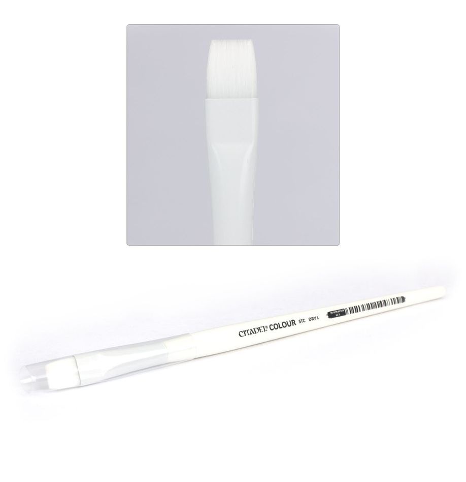 SYNTHETIC DRY BRUSH (LARGE)