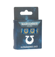 Cargar imagen en el visor de la galería, WARHAMMER 40000: ULTRAMARINES DICE (PREVENTA)
