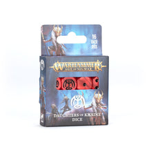 Cargar imagen en el visor de la galería, AGE OF SIGMAR: DAUGHTERS OF KHAINE DICE
