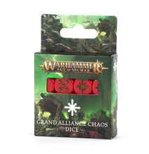 Cargar imagen en el visor de la galería, AGE OF SIGMAR: GRAND ALLIANCE CHAOS DICE
