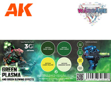 Cargar imagen en el visor de la galería, WARGAME COLOR SET. GREEN PLASMA
