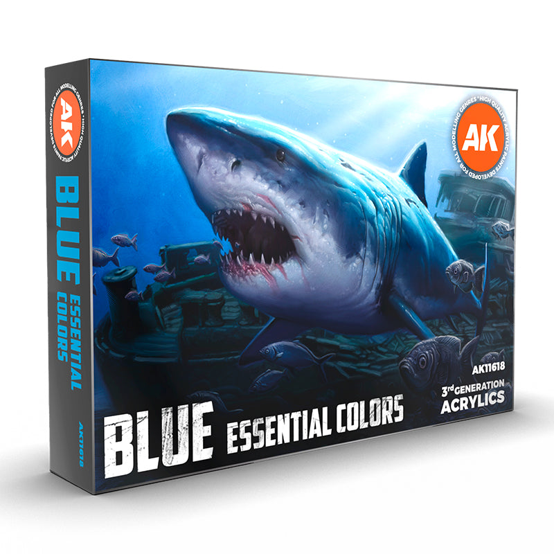 BLUE ESSENTIAL COLORS 3G
