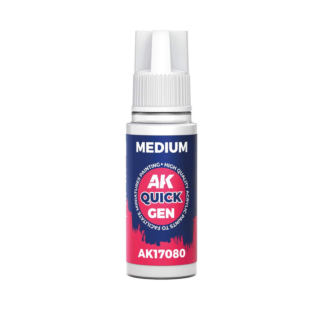 Pintura AK - MEDIUM 18 ml - QUICK GEN