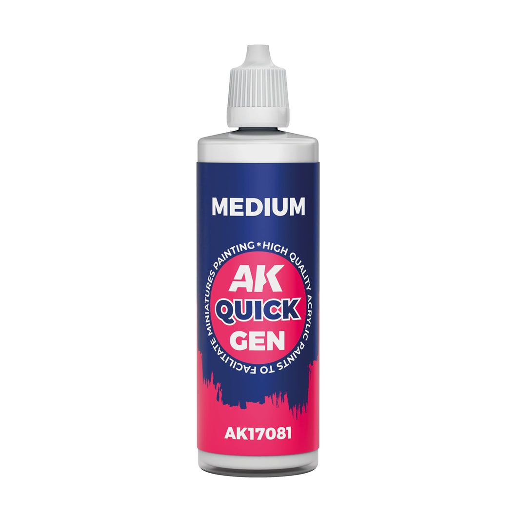Pintura AK - MEDIUM 60ml - QUICK GEN