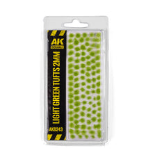 Cargar imagen en el visor de la galería, LIGHT GREEN TUFTS 2MM
