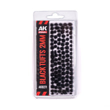 Cargar imagen en el visor de la galería, BLACK - FANTASY TUFTS 2MM
