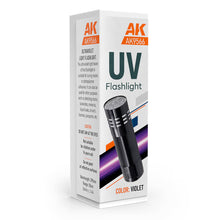 Cargar imagen en el visor de la galería, AK ULTRAVIOLET UV FLASHLIGHT
