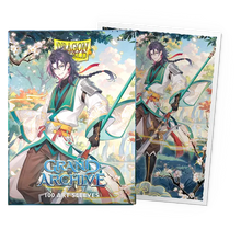 Cargar imagen en el visor de la galería, Dragon Shield Sleeves: Standard- Matte Grand Archive Jin, Fate Defiant Art (100)
