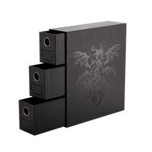Cargar imagen en el visor de la galería, Dragon Shield: Fortress Card Drawers- Black
