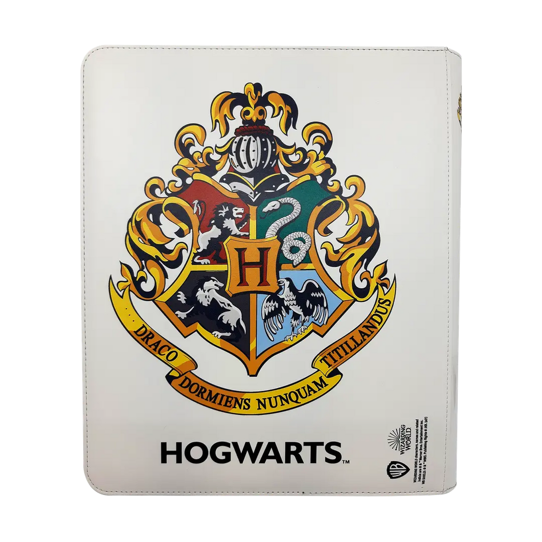 Dragon Shield Binder: Card Codex Zipster Regular- Wizarding World 'Hogwarts'
