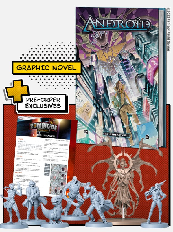 CMON Comics Vol.2: Android + promos KS Exclusive (inglés)