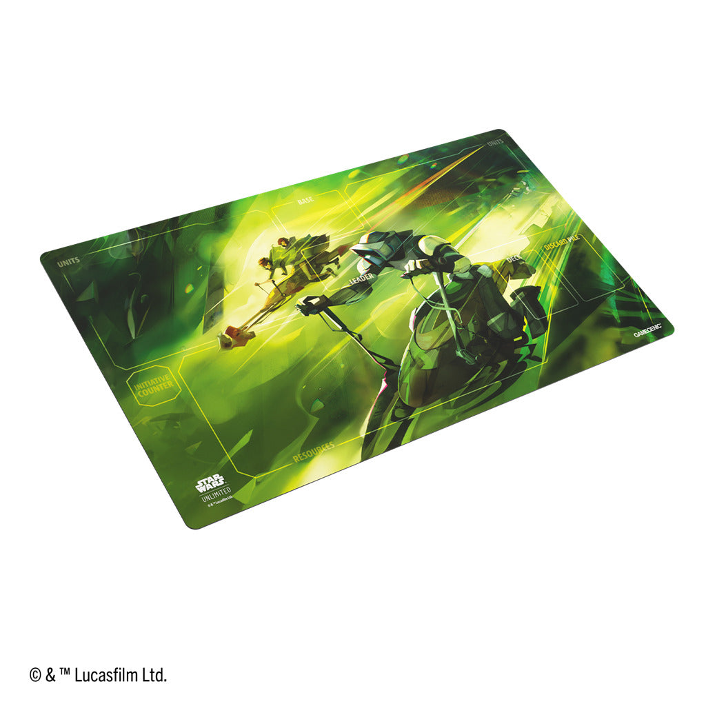 GAMEGENIC STAR WARS UNLIMITED GAME MAT - SPEEDER BIKE CHASE