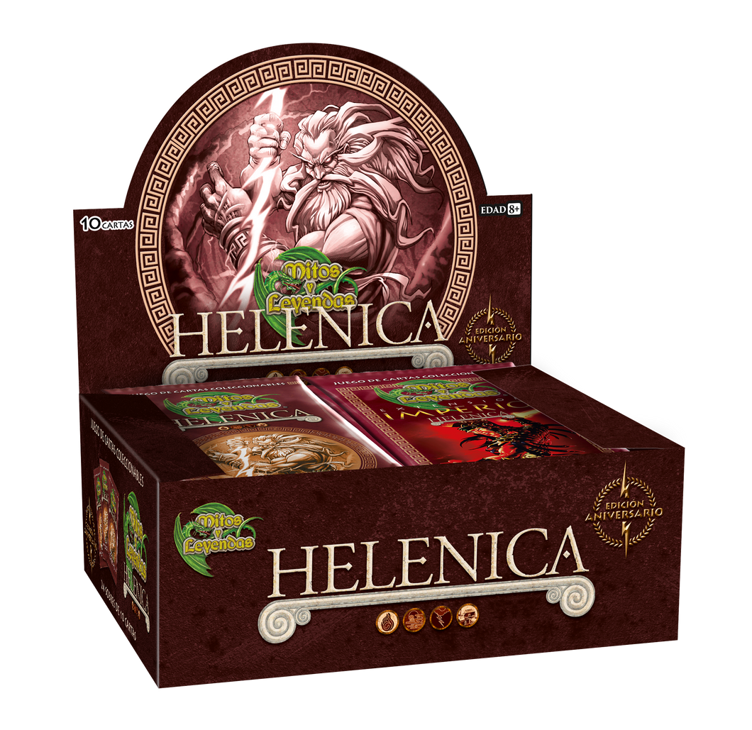 Display de sobres Helénica Aniversario +Buy a Box