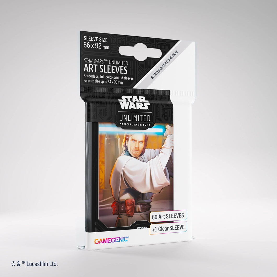 GAMEGENIC WARS UNLIMITED ART SLEEVES - OBI-WAN KENOBI