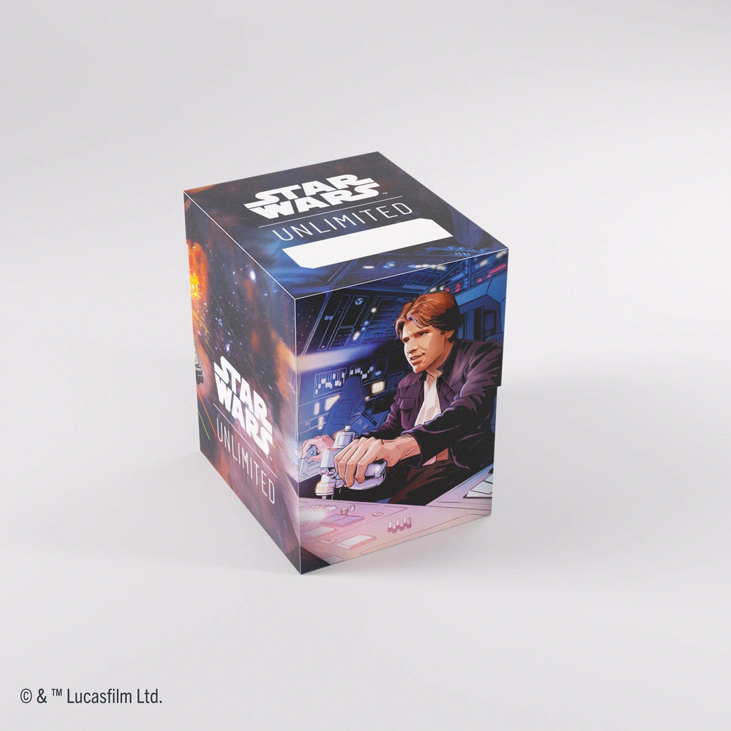 GAMEGENIC WARS UNLIMITED SOFT CRATE - HAN SOLO/MILLENIUM FALCON