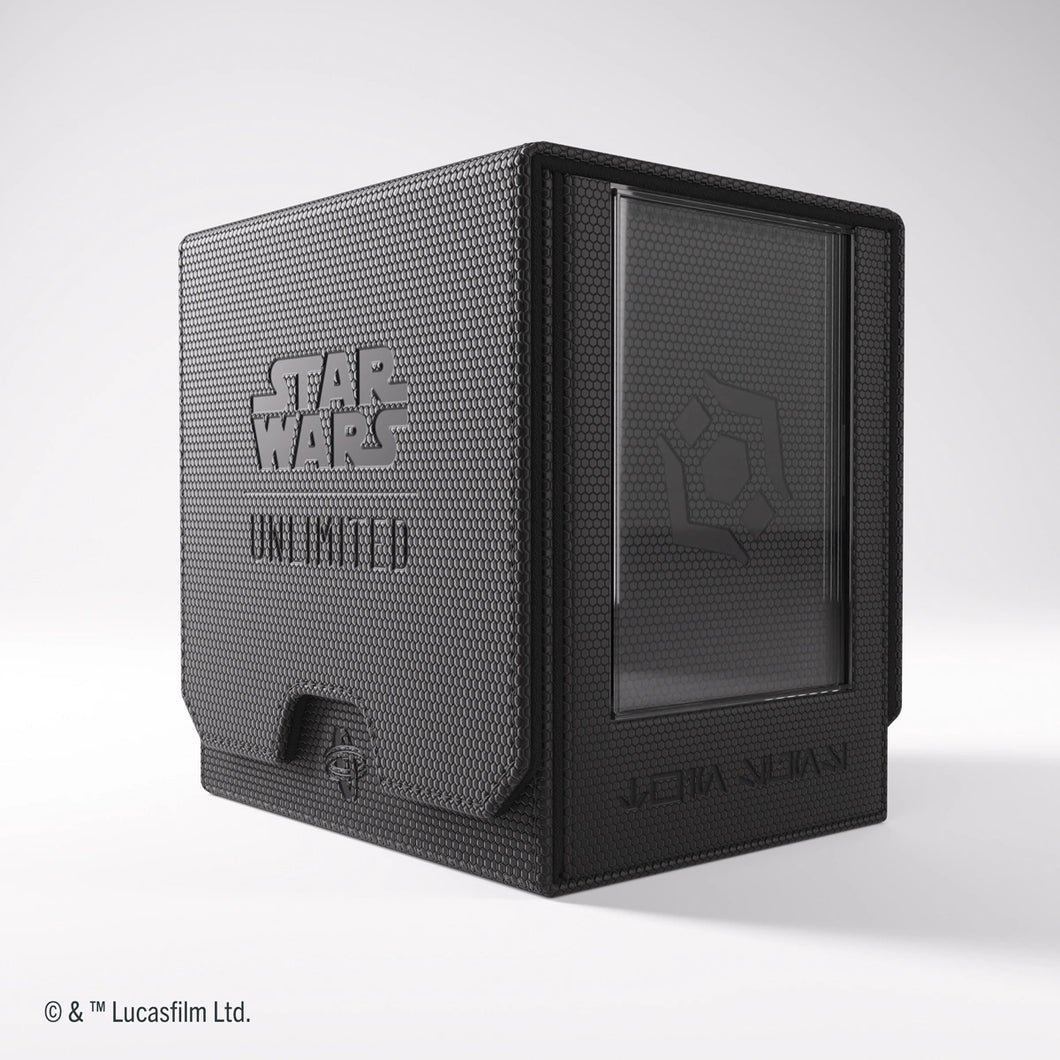 GAMEGENIC STAR WARS UNLIMITED TWIN SUNS DECK POD - BLACK