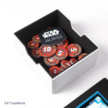 Cargar imagen en el visor de la galería, GAMEGENIC STAR WARS UNLIMITED DECK POD - WHITE/BLACK
