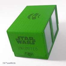 Cargar imagen en el visor de la galería, GAMEGENIC STAR WARS UNLIMITED DOUBLE DECK POD - GREEN
