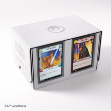 Cargar imagen en el visor de la galería, GAMEGENIC STAR WARS UNLIMITED DOUBLE DECK POD - WHITE/BLACK
