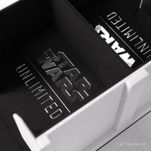 Cargar imagen en el visor de la galería, GAMEGENIC STAR WARS UNLIMITED DOUBLE DECK POD - WHITE/BLACK
