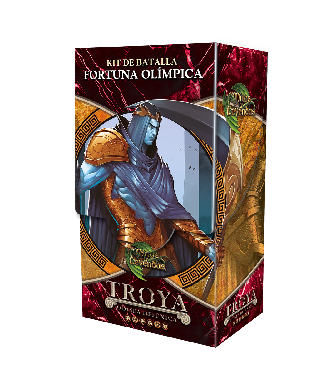 Kit De Batalla Troya: Fortuna Olímpica / Fortaleza Heróica (Pre-venta)