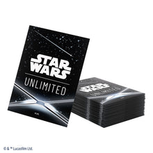 Cargar imagen en el visor de la galería, GAMEGENIC WARS UNLIMITED ART SLEEVES - CARD BACK  WHITE
