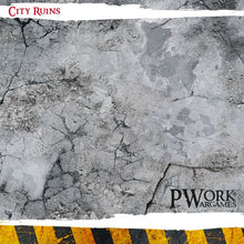 Cargar imagen en el visor de la galería, Neoprene Mat City Ruins 44×60″
