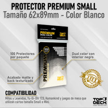 Cargar imagen en el visor de la galería, Top Deck Protector Premium Small Variedades
