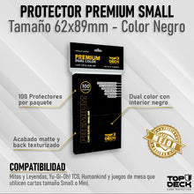 Cargar imagen en el visor de la galería, Top Deck Protector Premium Small Variedades
