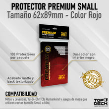 Cargar imagen en el visor de la galería, Top Deck Protector Premium Small Variedades
