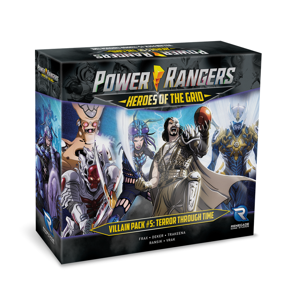 Power Rangers: Heroes of the Grid- Villain Pack #5 Terror Through Time (Inglés)