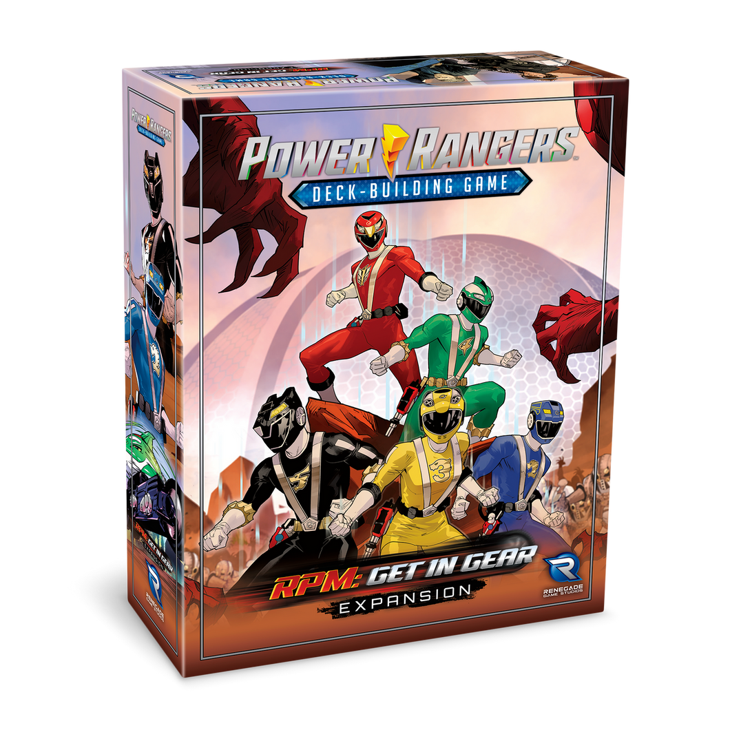 Power Rangers Deck-Building Game: RPM- Get In Gear Expansion (Inglés)