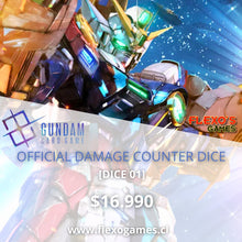 Cargar imagen en el visor de la galería, Gundam TCG Official Damage Counter Dice 01 (Pre-venta)
