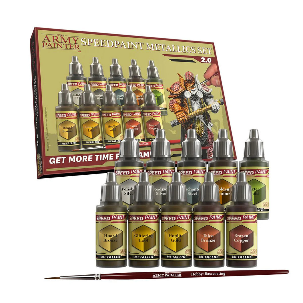 Army Painter: Speedpaint Metallics Set 2.0