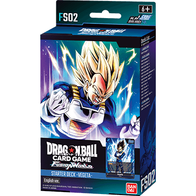 STARTER DECK DBS FUSION WORLD: FS02 VEGETA
