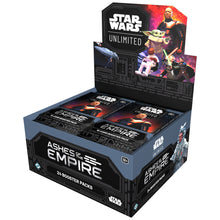 Cargar imagen en el visor de la galería, STAR WARS UNLIMITED - ASHES OF THE EMPIRE BOOSTER DISPLAY (INGLES)

