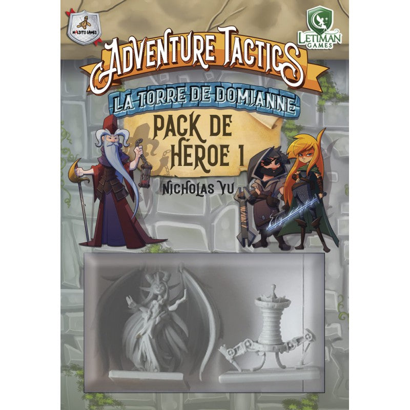 PACK DE HÉROE 1 - ADVENTURE TACTICS: LA TORRE DE DOMIANNE