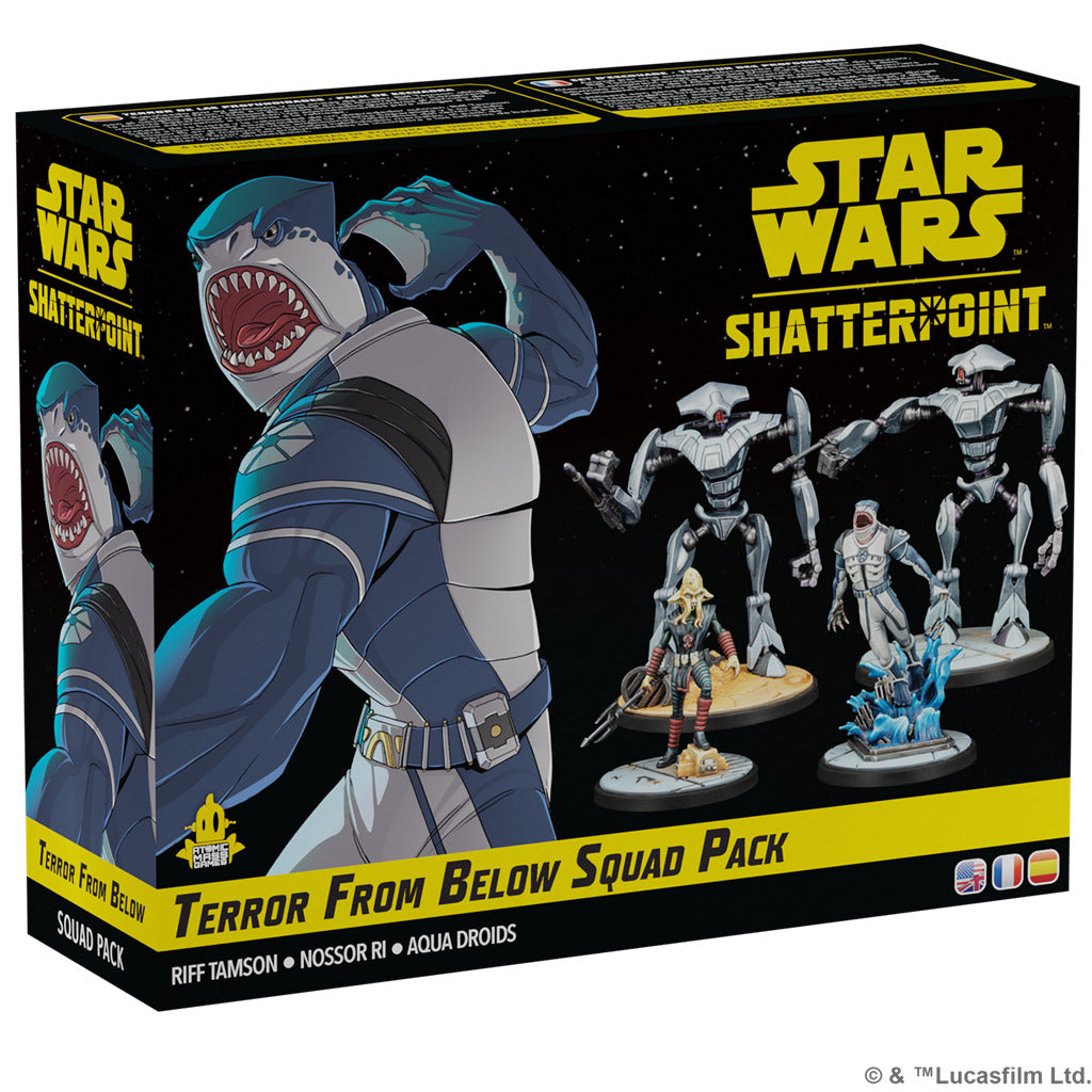 STAR WARS SHATTERPOINT - TERROR FROM BELOW SQUAD PACK (PRE-VENTA)