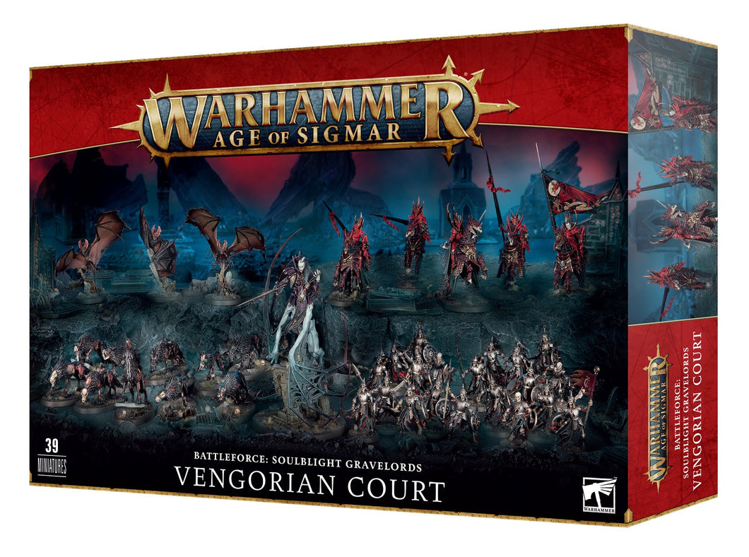 Battleforce:  Soulblight Gravelords Vengorian Court (preventa)